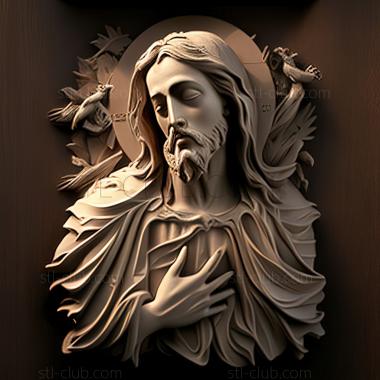 3D model st jesus (STL)